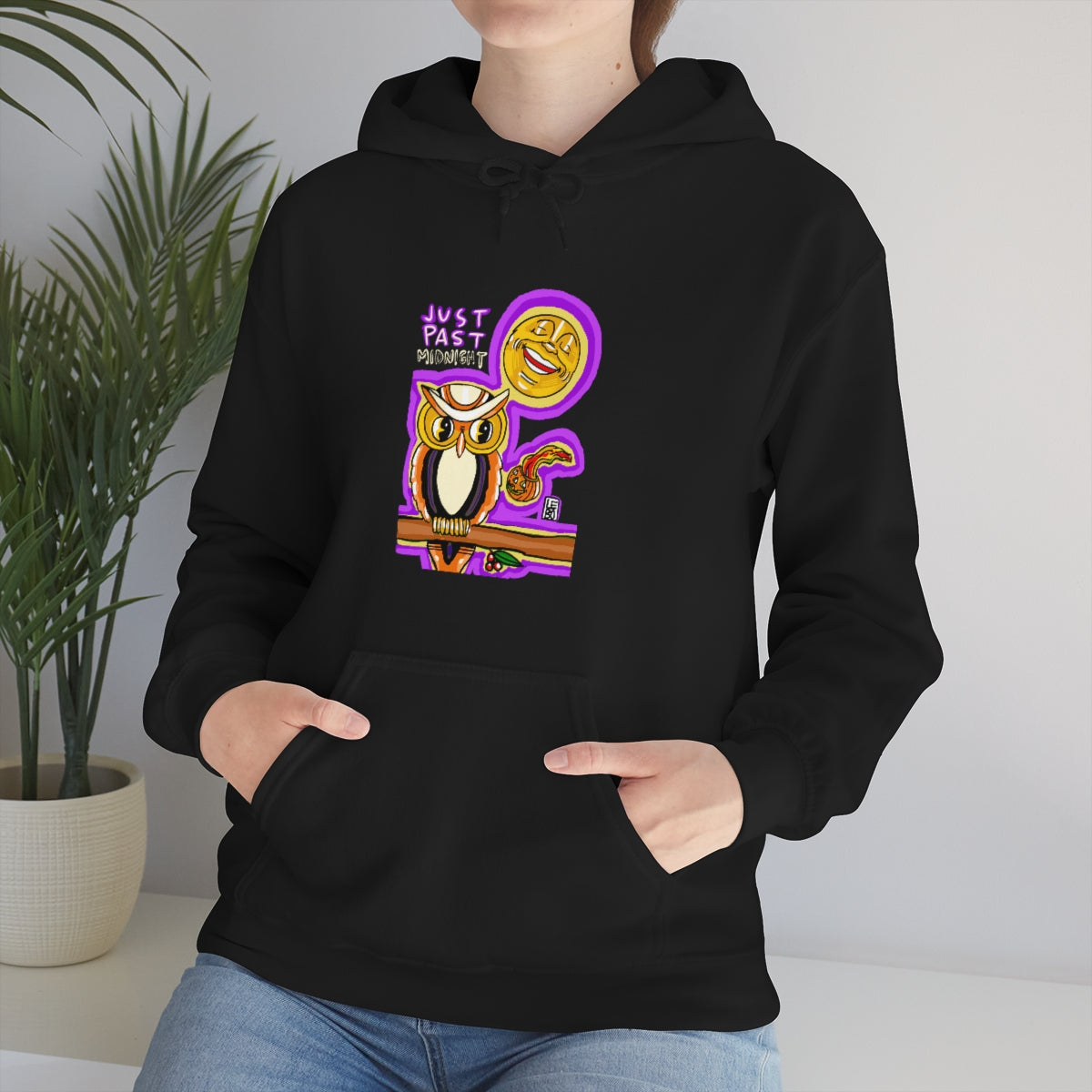Just Passed Midnight - Lebo Unisex Hooded Sweatshirt